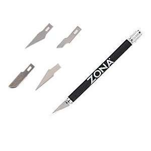Zona Knife Set   Hobby Style/Soft Grip (Includes 4 Additional Blades 