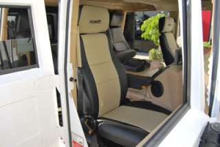 HUMMER H1 1992 2006 S. LEATHER CUSTOM FIT SEAT COVER  