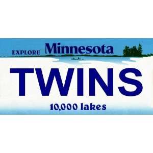  Minnesota State Background License Plate Frame MLB 