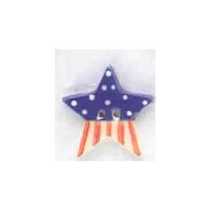  Mill Hill Button   Star Flag (Special Order): Arts, Crafts 