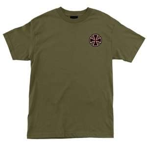  Independent T Shirts Rider B/C   Military Green Sports 