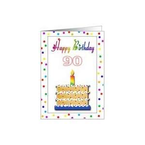   YEARS OLD Happy Birthday Chocolate Chip Cookie Cake Card: Toys & Games