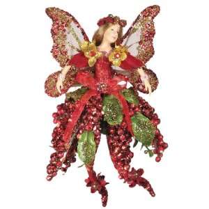  8 Attractive Christmas Holiday Fruit Angel Fairy Figurine 