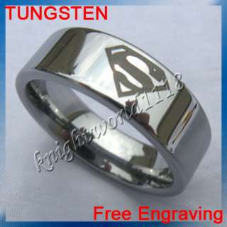   Brial Tungsten Carbide promise Ring Anniversary wedding Band  