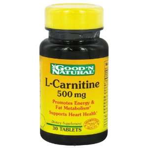  L Carnitine 500 mg   30 tabs,(Goodn Natural) Health 