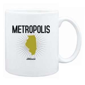  New  Metropolis Usa State   Star Light  Illinois Mug Usa 