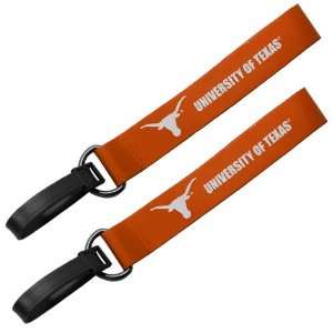  NCAA Texas Longhorns Burnt Orange 2 Pack Luggage ID Tags 