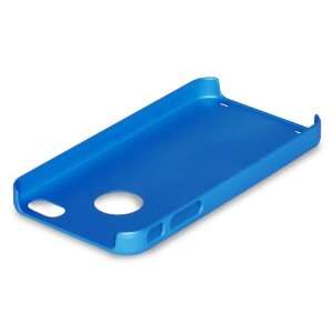  iGlaze 4 hard Shell case for IPhone 4, Color Blue Cell 