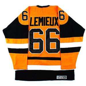 NHL MARIO LEMIEUX Pittsburgh Penguins #66 Premier JERSEY  