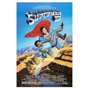  Superman III Poster Print, 27x40: Home & Kitchen