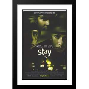 Stay 20x26 Framed and Double Matted Movie Poster   Style A   2005 