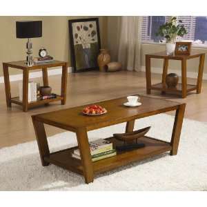  3 Pc Coffee and End Table Set by Coaster