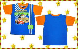   Boys Clothes T shirt age 2 5 years McQueen Cartoon Character  