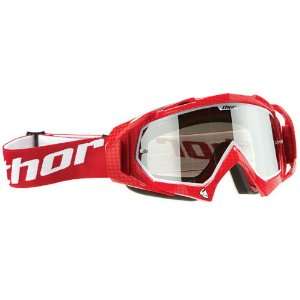 Thor Motocross Hero Goggles     /Red Dot Wrap: Automotive