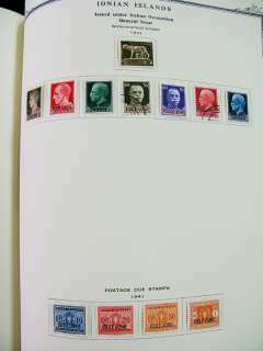 Italian Colonies Stamp Collection  