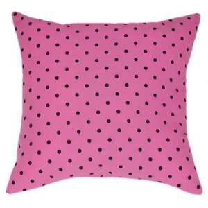  Black Dot Accent Pillow: Home & Kitchen