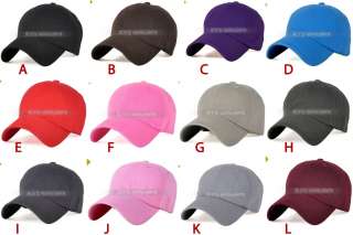   Casual Outdoor Ball Classic Caps Baseball Hats 18 Colours Itn  