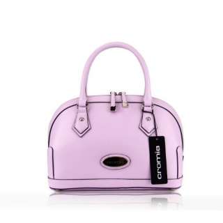  CROMIA Italian Frame Bag Handbag Purse in Wisteria Purple 
