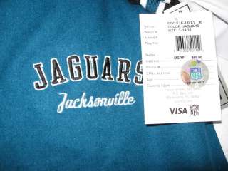 Jaguars NFL Youth Large Varsity Jacket Jersey $65  