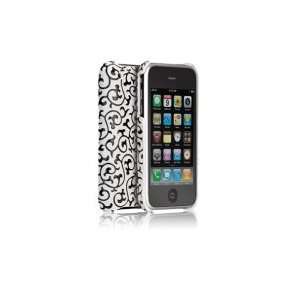   New Case Mate White & Black Ivy Case for Apple iPhone 4: Electronics