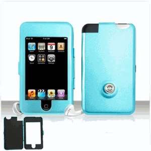  Apple iPod Touch Aluminum Protector Shield Case Baby Blue 