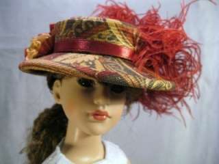 Susette a Fashion Doll Hat modeled on my Kitty Collier Doll  