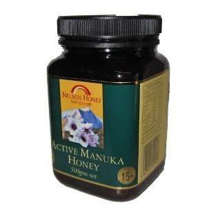  Nelson Honey Active Manuka Honey 15+   500Gms Health 