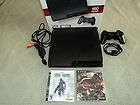 Sony PlayStation 3 Slim 160 GB   Black Console Bundle   With games, In 