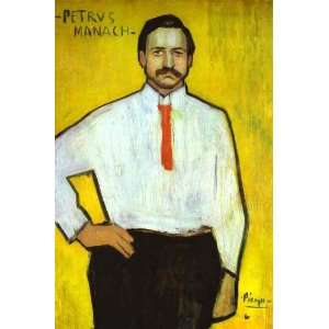   36 inches   Portrait of the Art Dealer Pedro Manach
