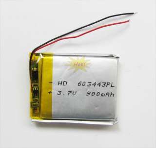 7V 900mAh Lithium Polymer Battery For Mp3 GPS Nav Y60  