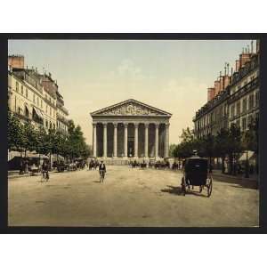   of The Madeleine, and rue Royale, Paris, France