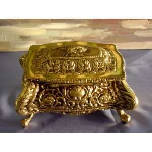    Beautiful Bronze Jewelry Large Box Made in Spain: Home & Kitchen