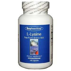  Allergy Research Group L Lysine