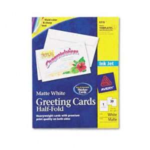   Greeting Cards CARD,GREETING,INK JET (Pack of 4)