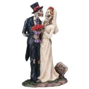 Figurine  Love Never Dies  Standing Bride & Groom Case Pack 18  