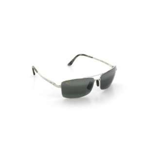 Maui Jim Black Rock Sunglasses in Silver/Neutral Grey 