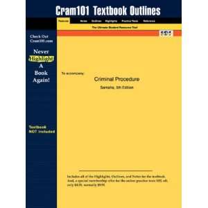  Studyguide for Criminal Procedure by Joel Samaha, ISBN 