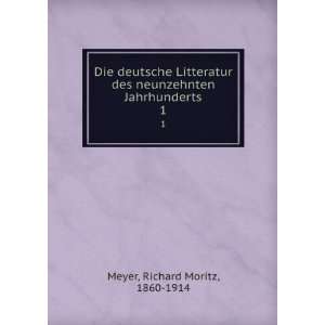  Die deutsche Litteratur des neunzehnten Jahrhunderts. 1 