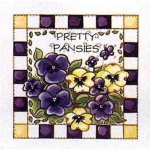  Pretty Pansies by Joy Marie Heimsoth 6x6