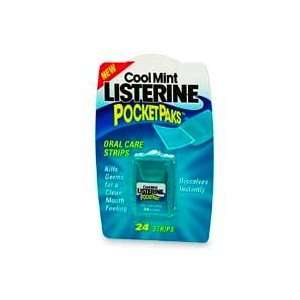 Listerine Cool Mint Pkt Pk 24s (Pack of 12):  Grocery 
