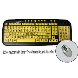 New and Improved   USB Wired Computer Keyboard for Low Vision Users 