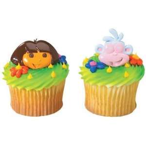  Dora The Explorer Dos Amigos Cupcake Rings 12 Pack Toys & Games