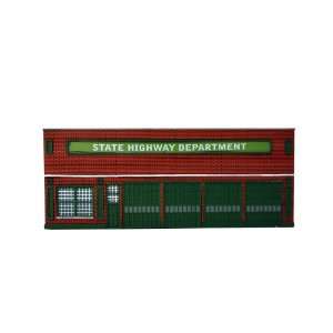 Highway Department HO Scale Train Building: Toys & Games