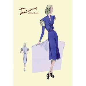  Dress Suit with Pleats 12x18 Giclee on canvas