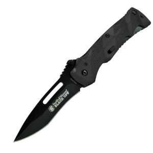  Smith & Wesson SWBLOP2B Black Ops. 2 Assisted Open Knife 