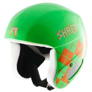  Shred Nastify Green Brain Bucket Race Helmet Sports 