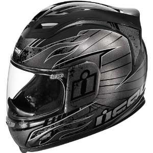   Icon Airframe Full Face Motorcycle Helmet Lifeform Black Automotive
