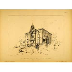  1891 Print House Kaiserslautern Ludwig Levy Architect 