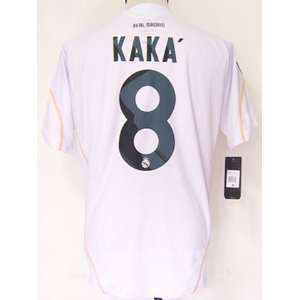 Real Madrid home 09/10 # 8 Kaka size Small soccer jersey  