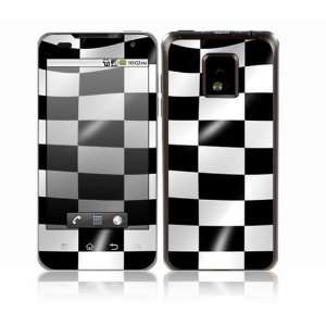  LG Optimus One Decal Skin Sticker   Checkers Everything 